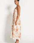Mila Babydoll Midi Dress ROSE FLORAL Sofia-Sofia-Frolic Girls