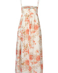 Mila Babydoll Midi Dress ROSE FLORAL Sofia-Sofia-Frolic Girls