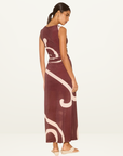 Mon Ren Sierra Dress in Plum Swirl