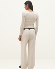 Mon Renn Lova Top in Cream