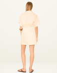 Mon Renn Venture Mini Dress in Cream