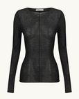 Morrison Aston Knit Pullover in BLACK