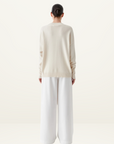 Morrison Avon Knit Pullover in MILK
