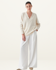 Morrison Avon Knit Pullover in MILK