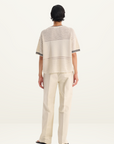 Morrison Dallas Knit Tee in Milk
