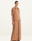 Morrison Iris SS Shirt in Rust
