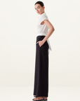 Morrison Olivia Silk Shirt in WHITE