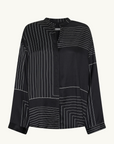 Morrison Priya Shirt in BLACK & WHITE