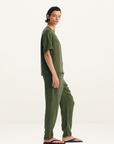 Morrison Zeke Top in Olive