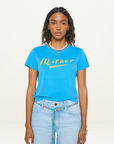 Mother Denim Lil Goodie Goodie Tee in Mother Signature