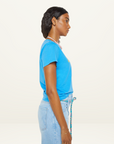 Mother Denim Lil Goodie Goodie Tee in Mother Signature