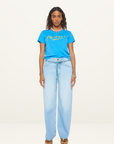 Mother Denim Lil Goodie Goodie Tee in Mother Signature