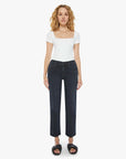Mother Mid Rise Zip Rambler Ankle in NIGHT IN VENICE