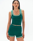 Nagnata Classic Retro Tank in Kelp