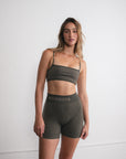 Nagnata Classic Wool Bodysuit in Grove