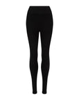 Nagnata Classic Wool Rib Legging in Black