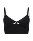 Nagnata Splice Wool Crop in Black