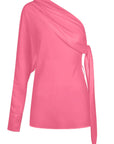 One Shoulder Blouse PINK Demkiw-Demkiw-Frolic Girls