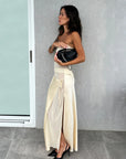Ownley Ricky Midi Skirt in BUTTERCREAM