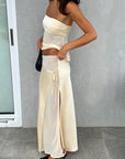 Ownley Ricky Midi Skirt in BUTTERCREAM