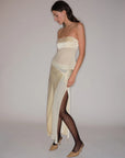 Ownley Ricky Midi Skirt in BUTTERCREAM