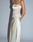 Ownley Ricky Midi Skirt in BUTTERCREAM