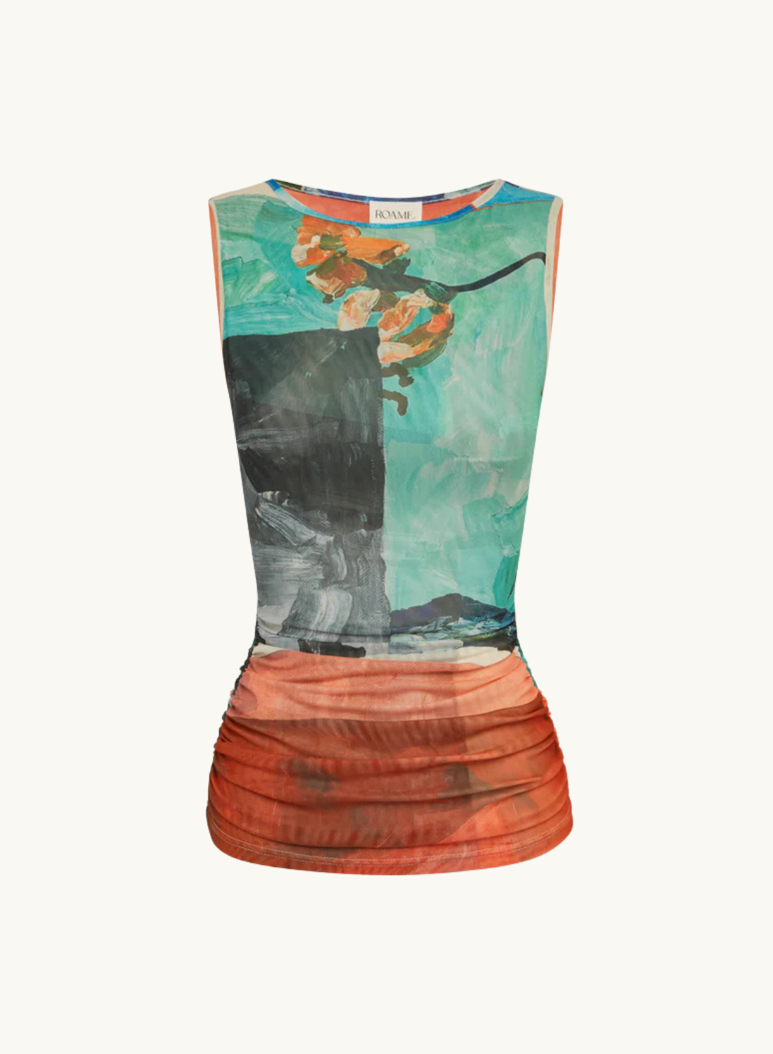 Roame Darcy Mesh Tank in Wonderland