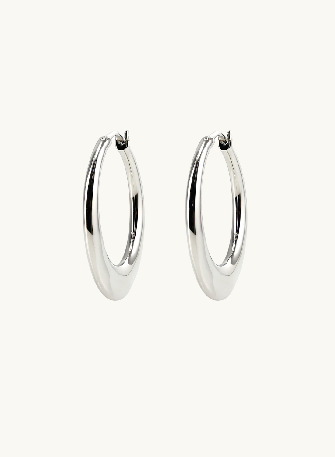SMITH Ebe Classic Hoops in SILVER