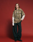 SSAINT Boxy Layered Tee in Vintage Camo