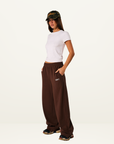 SŚAINT Lounge Pants in BROWN