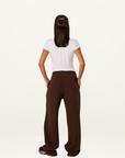 SŚAINT Lounge Pants in BROWN