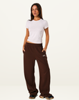 SŚAINT Lounge Pants in BROWN