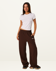 SŚAINT Lounge Pants in BROWN