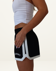 SSAINT Reflective V Shorts in Black