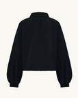 SSAINT Windbreaker Zip Jacket in Black