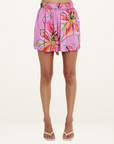 SUMMI SUMMI Elastic Shorts in Lilac Lily
