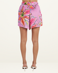 SUMMI SUMMI Elastic Shorts in Lilac Lily