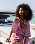 SUMMI SUMMI Big Shirt in Lilac Lily