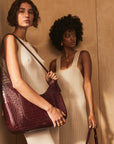 Sancia Akela Bag in CRANBERRY CROC