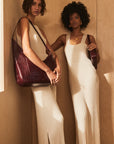 Sancia Akela Bag in CRANBERRY CROC