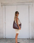 Sancia Akela Bag in CRANBERRY CROC