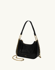 Sancia Loja Bag in Black Lizard