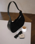 Sancia Milena Hobo Bag in BLACK
