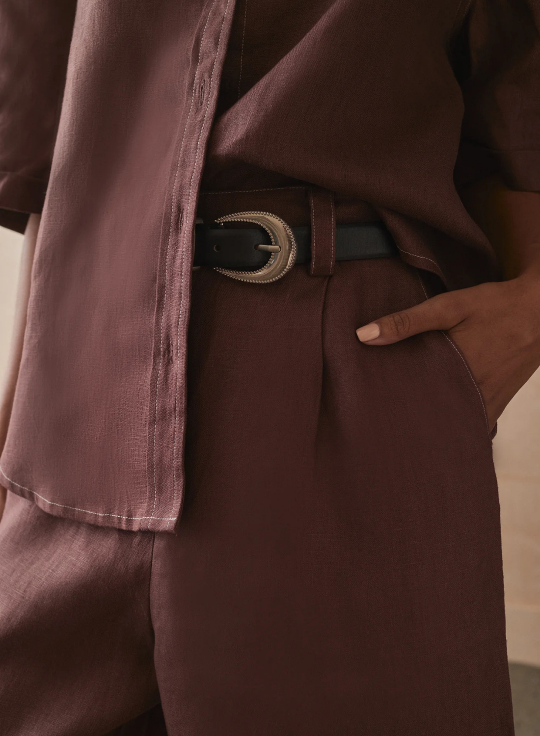 Sancia Pilata Belt in BLACK