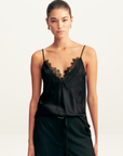 Shona Joy Maisie Lace Cami in Black