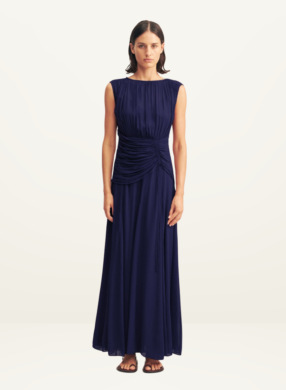 Shona Joy Romy Hugh Neck Maxi Dress in MIDNIGHT – Frolic Girls