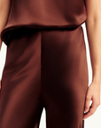 Shona Joy Savannah Scoop Bias Pant in Coffee