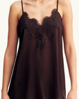 Shona Joy Simona Lace Cami in Espresso
