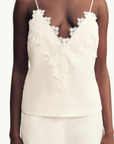 Shona Joy Toile Lace Cami in Ivory