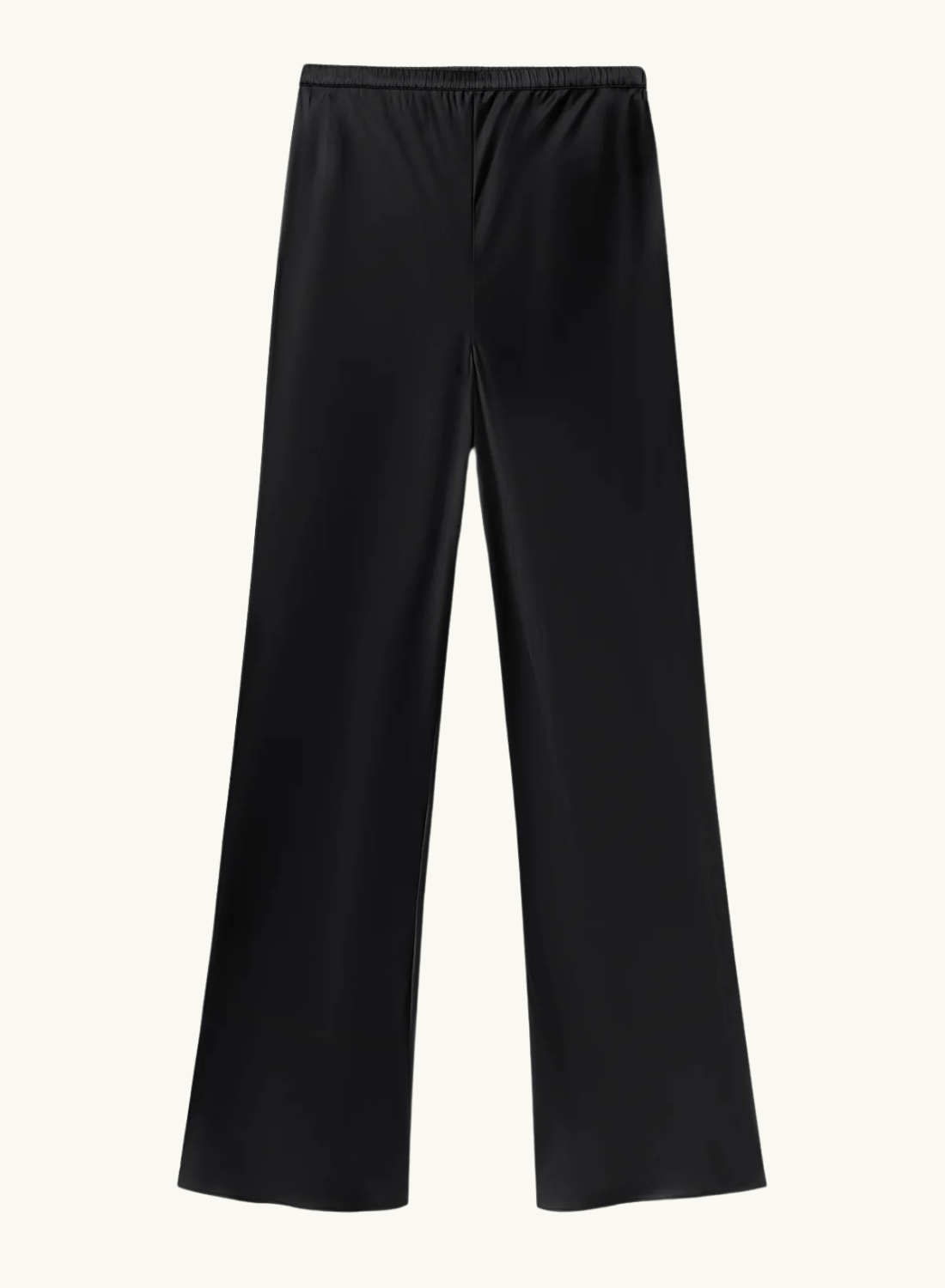Silk Laundry Bias Silk Pant in BLACK